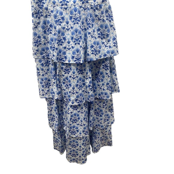 Show Me Your Mumu Meg Tiered Midi Dress Teagan Floral Size Large NWOT - Picture 5 of 7